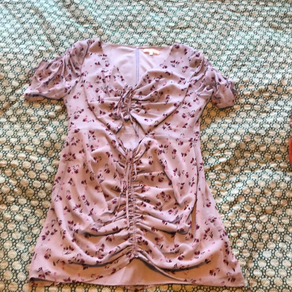 Purple dress